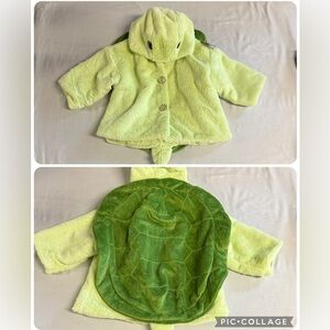 ⭐️ Bearington Baby - NWT - Cozy Green Kids turtle jacket/costume